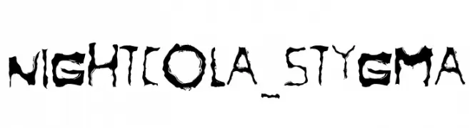 NightCola_Stygma  免费字体下载