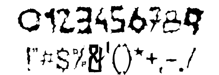 NightCola_Stygma Font OTHER CHARS