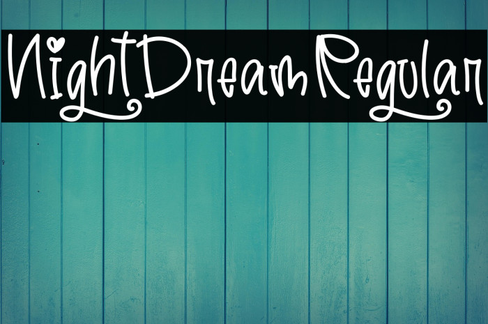 NightDreamRegular Example 1