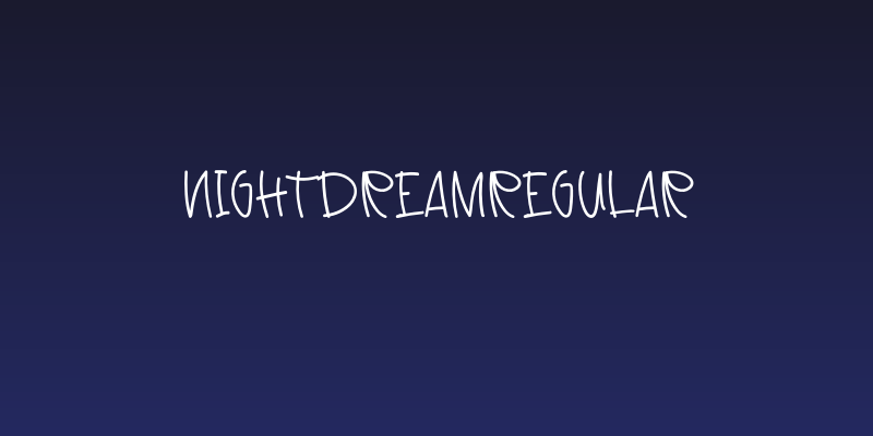 NightDreamRegular Social Header
