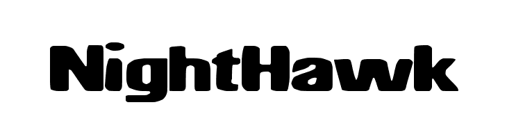 NightHawk Font
