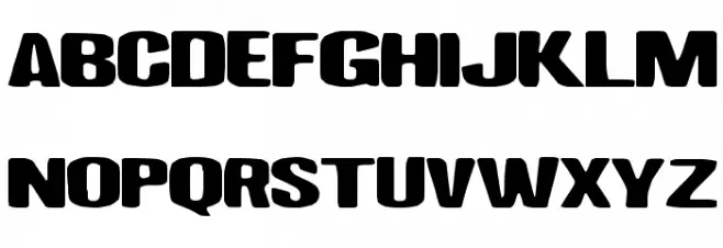 NightHawk Шрифта ВЕРХНИЙ