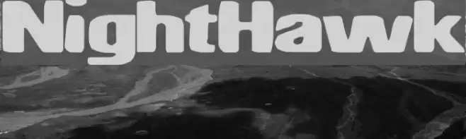 NightHawk Шрифта examples