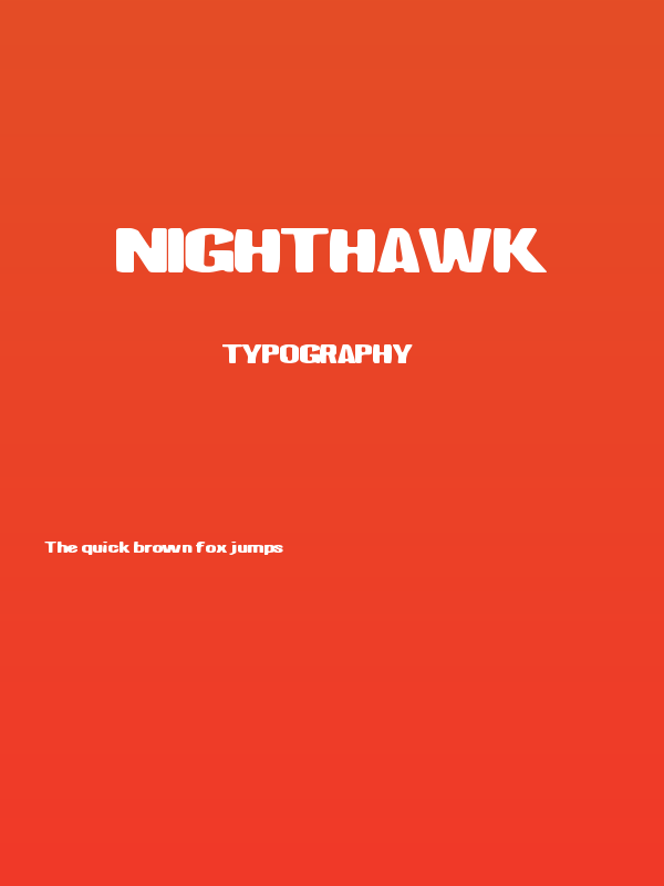 NightHawk Poster