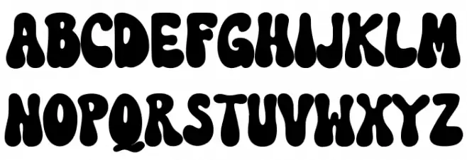 NightKinds Schriftart Groß
