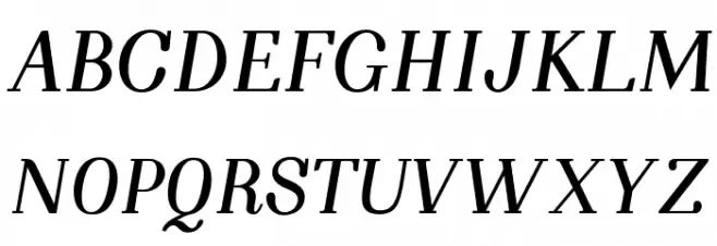NightStillComes-BoldItalic Schriftart Groß