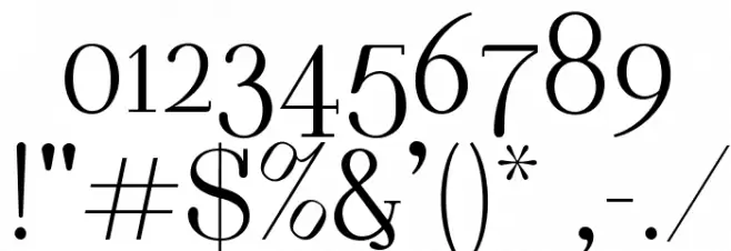 NightStillComes Font OTHER CHARS