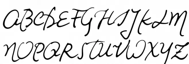 NightWindSentSample Fonte MAIÚSCULAS