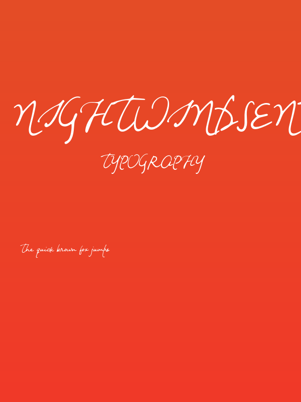 NightWindSentSample Poster