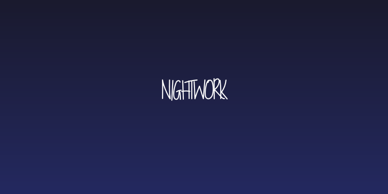 NightWork Social Header