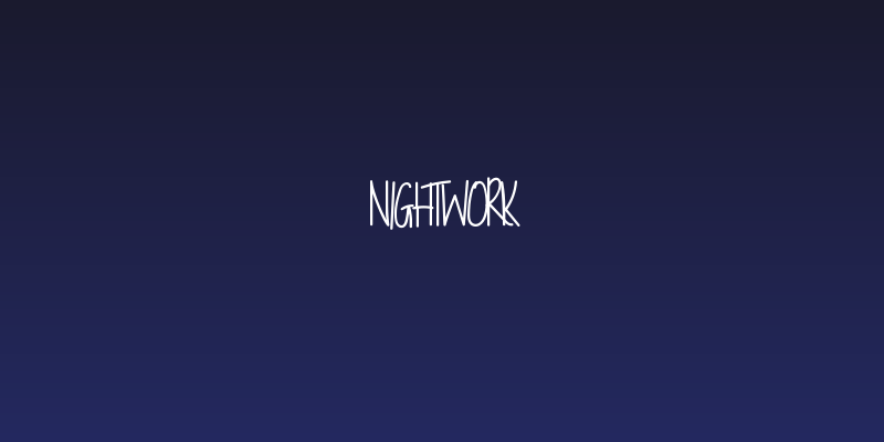 NightWork Social Header