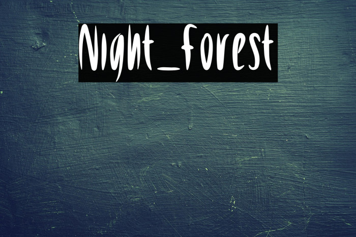 Night_Forest Example 2