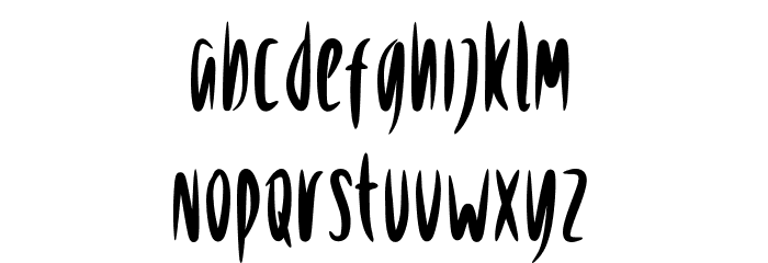 Night_Forest Font LOWERCASE