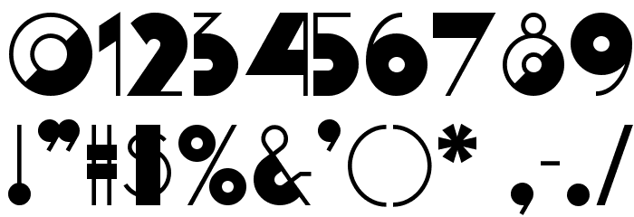 Nightcap NF Font OTHER CHARS