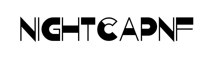 NightcapNF  免费字体下载