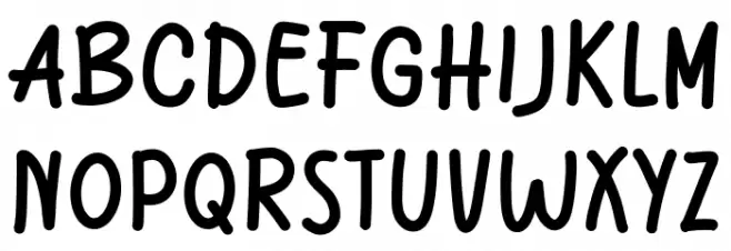 Nightcat Font Litere mari