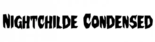 Nightchilde Condensed  Descarca Fonturi Gratis