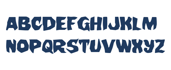 Nightchilde Expanded Lowercase