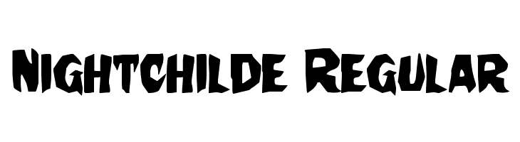 Nightchilde Regular  لخطوط تنزيل