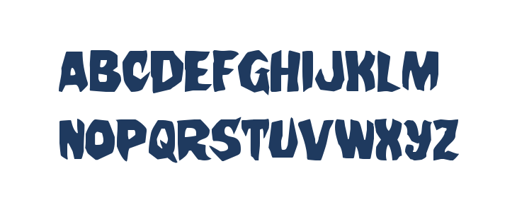 Nightchilde Regular Lowercase