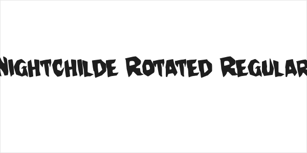 Nightchilde Rotated Regular Logo
