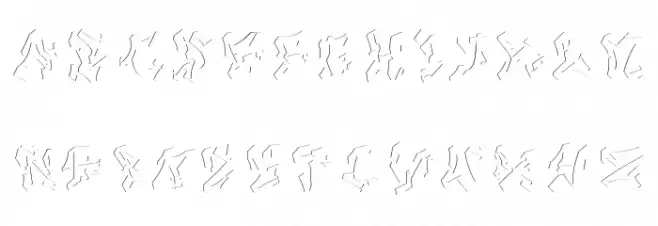 Nightclaw Vandal Inner Solid Caratteri MAIUSCOLE