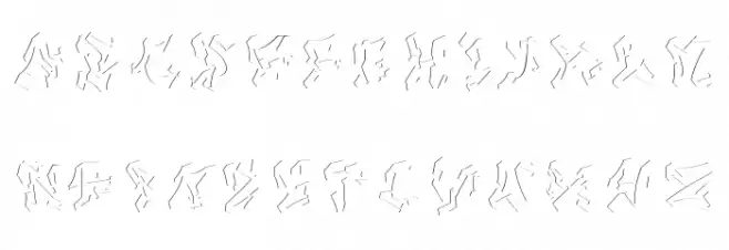 Nightclaw Vandal Inner Solid Caratteri MINUSCOLO