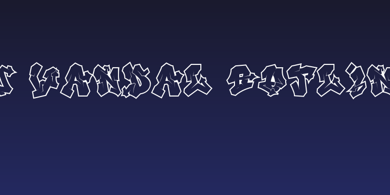 Nightclaw Vandal Outline Outline Social Header