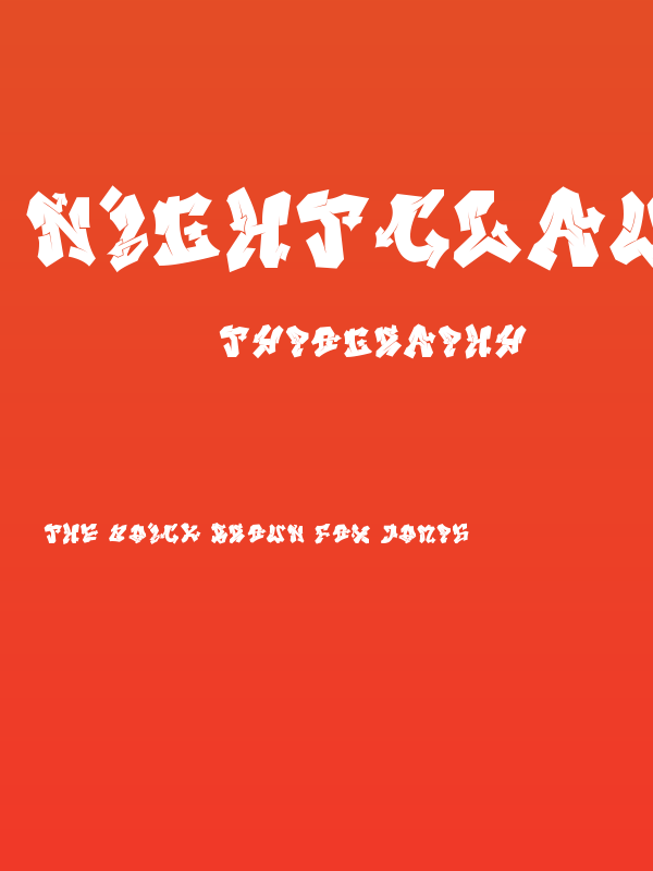 Nightclaw Vandal Reg Solid Poster