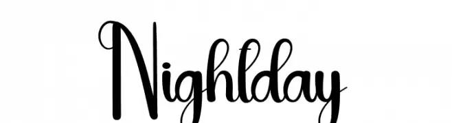 Nightday  免费字体下载