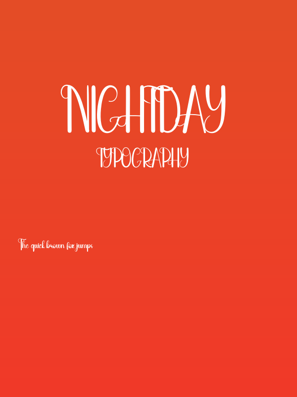 Nightday Poster