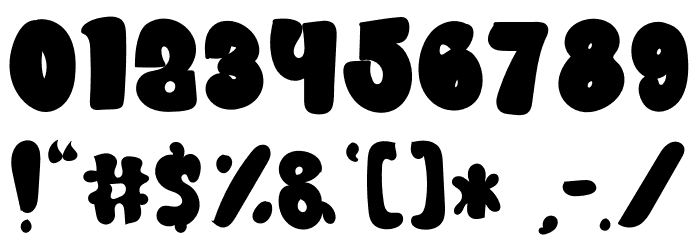 Nighteen December Font OTHER CHARS