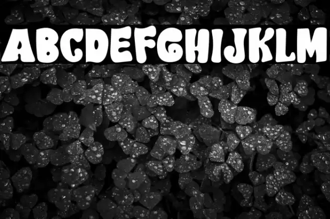 Nighteen December Caratteri examples