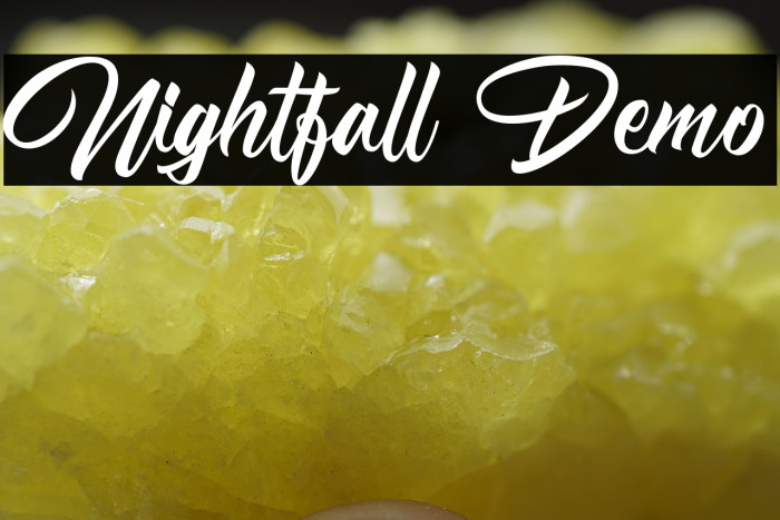 Nightfall Demo Example 2