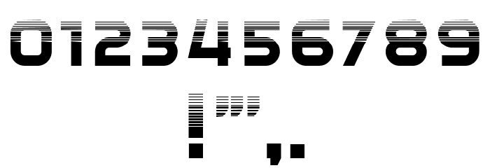 Nightfall Regular Font OTHER CHARS