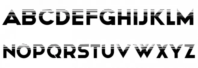Nightfall Regular Шрифта ВЕРХНИЙ