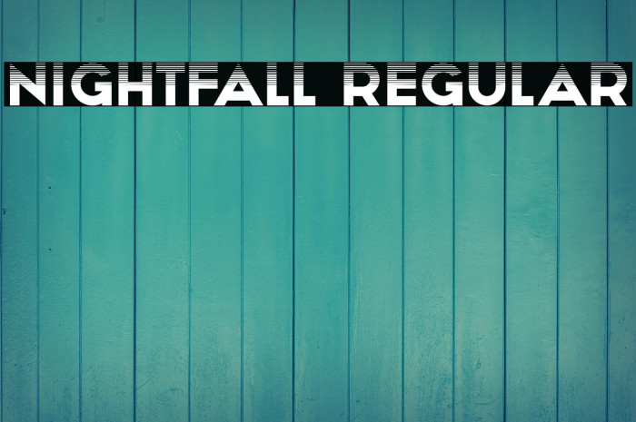 Nightfall Regular Example 1