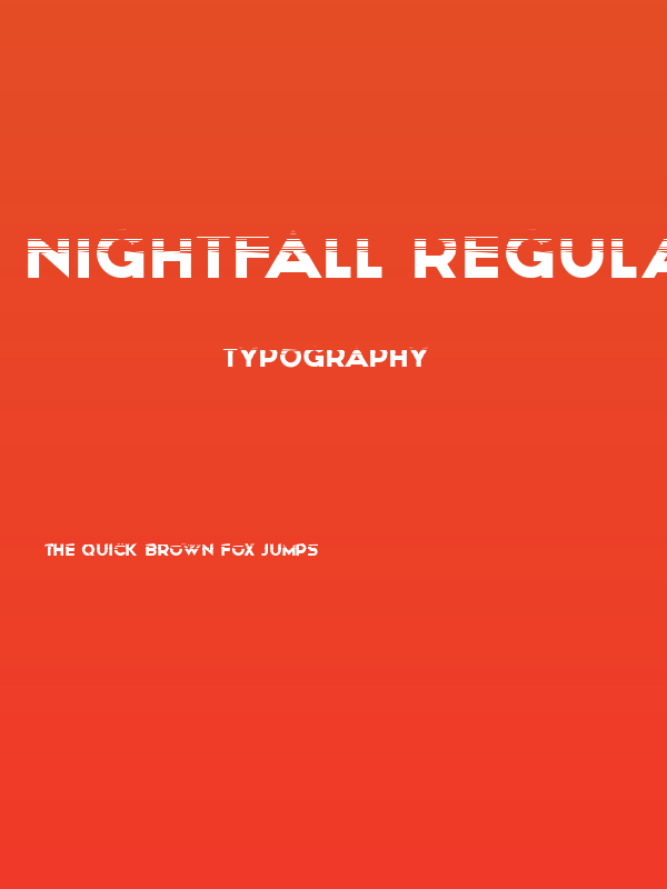 Nightfall Regular Poster