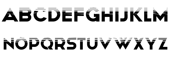 Nightfall Regular Font LOWERCASE
