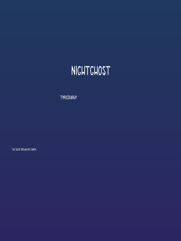 Nightghost Poster
