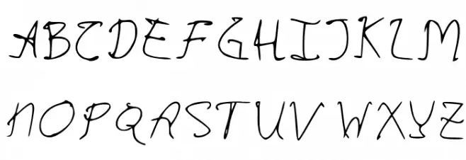 Nightingale Script Medium Polices MAJUSCULES