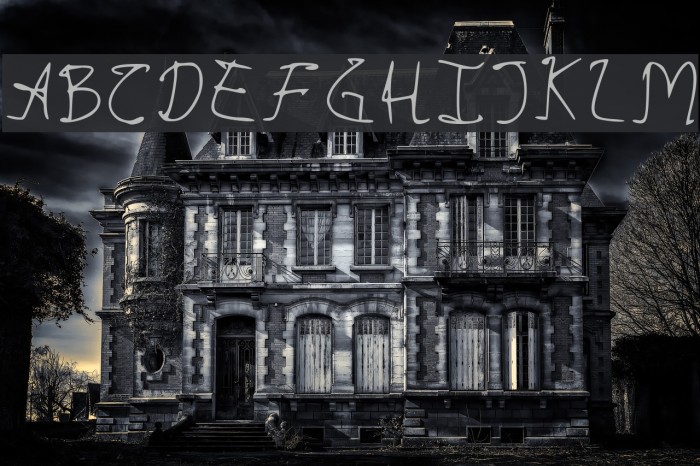 Nightingale Script Medium Font examples