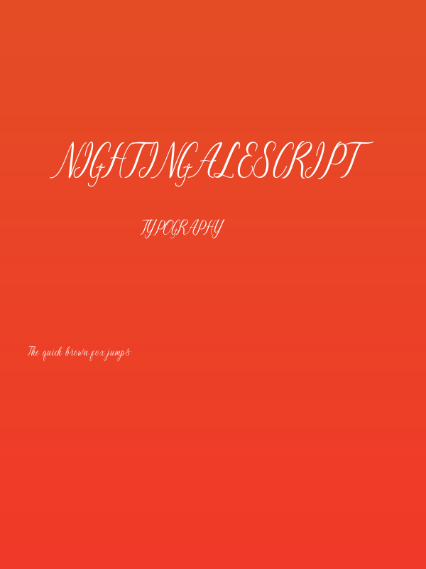 NightingaleScript Poster