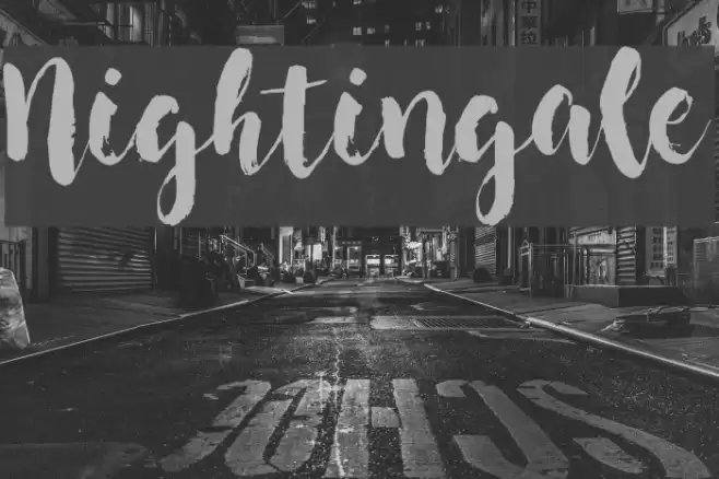 Nightingale Font examples