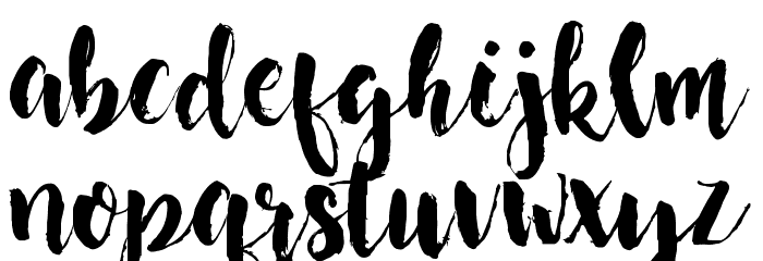 Nightingale Font LOWERCASE