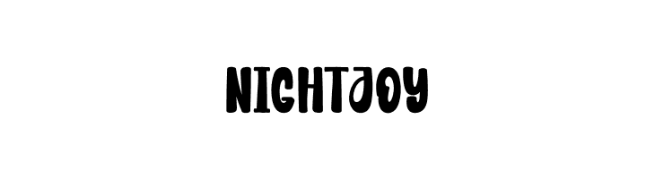 Nightjoy  Frei Schriftart Herunterladen
