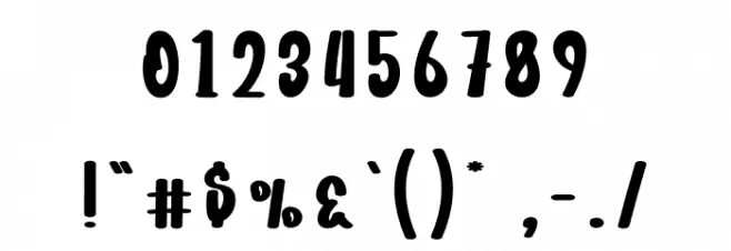 Nightjoy 字体 其它煤焦
