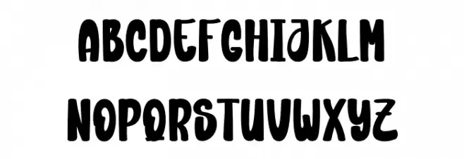 Nightjoy फ़ॉन्ट लोअरकेस