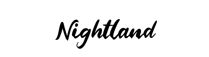 Nightland  免费字体下载