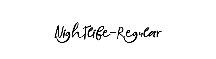 Nightlife-Regular  Fuentes Gratis Descargar